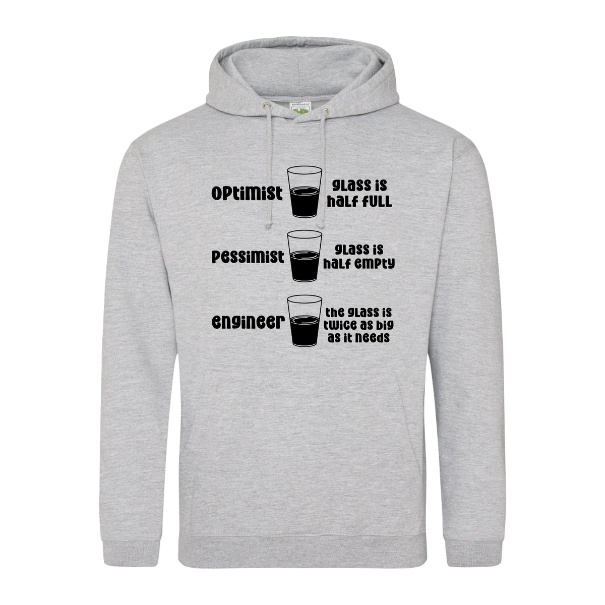 Optimist Pessimist Engineer - Hoodie