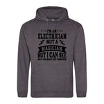 I'm An Electrician Not A Magician But i Can See Why You might get Confused - Hoodie - Fou Tees