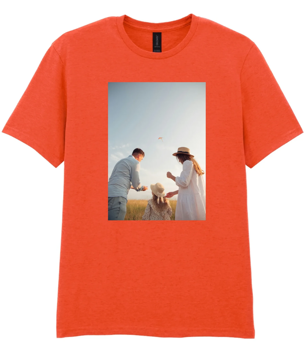 Custom A4 Image T-shirt