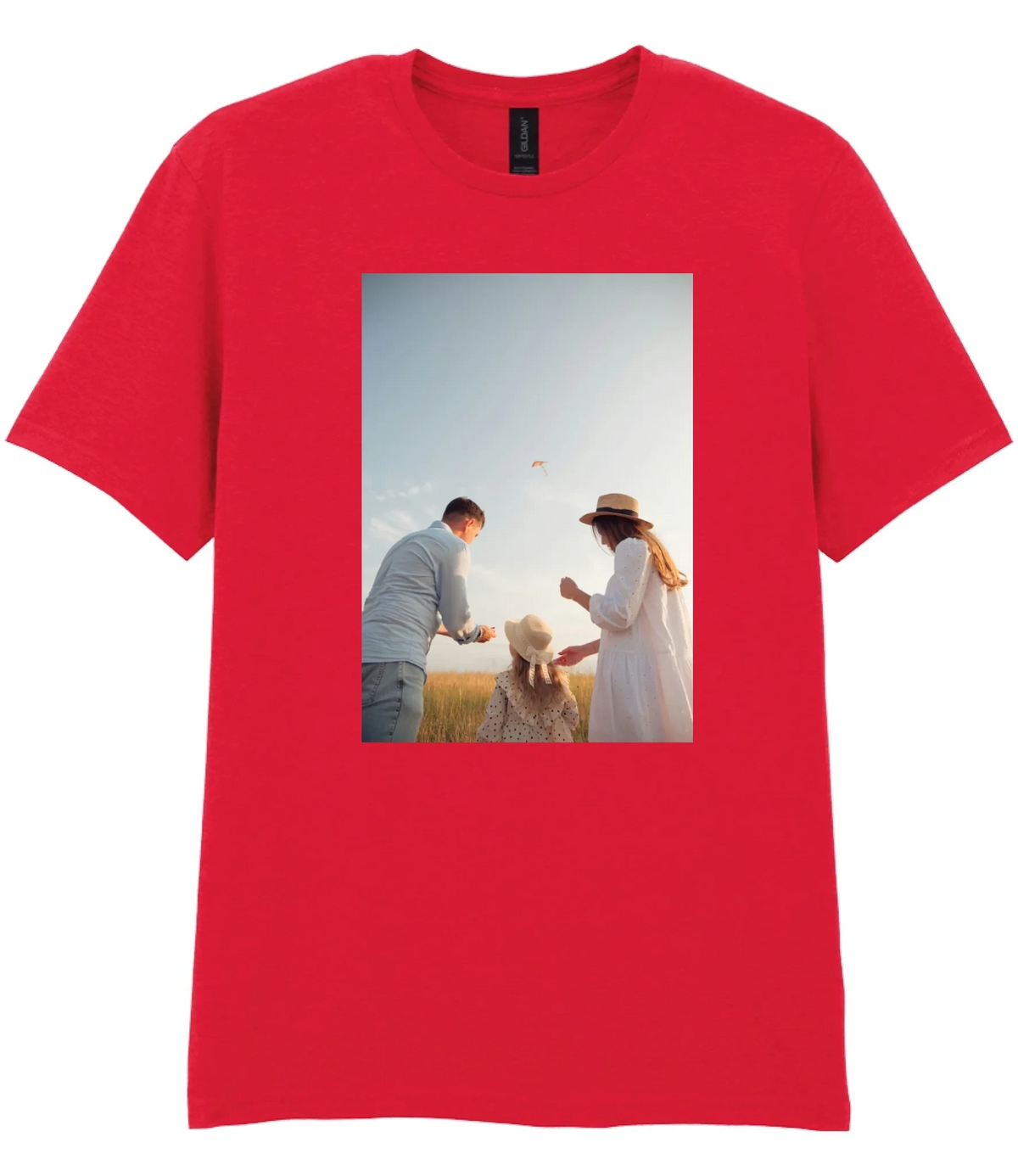 Custom A4 Image T-shirt