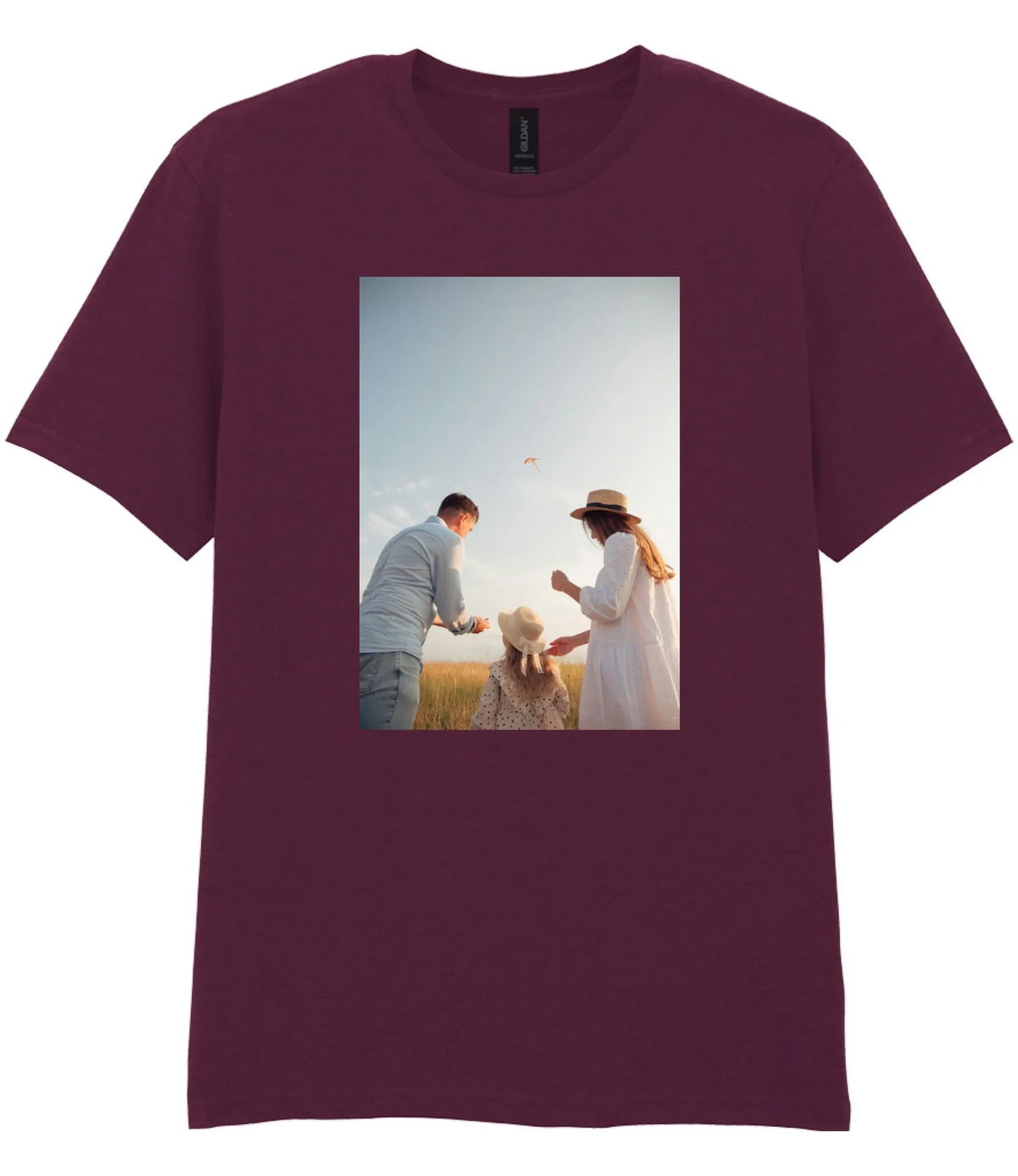 Custom A4 Image T-shirt