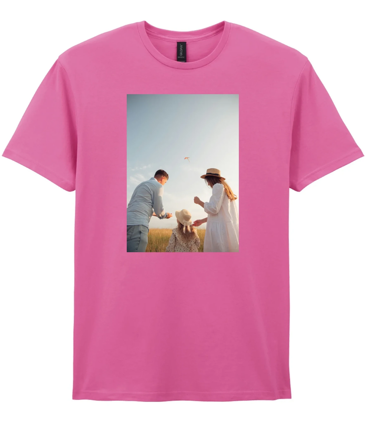 Custom A4 Image T-shirt