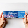 Custom Disney Land Ticket