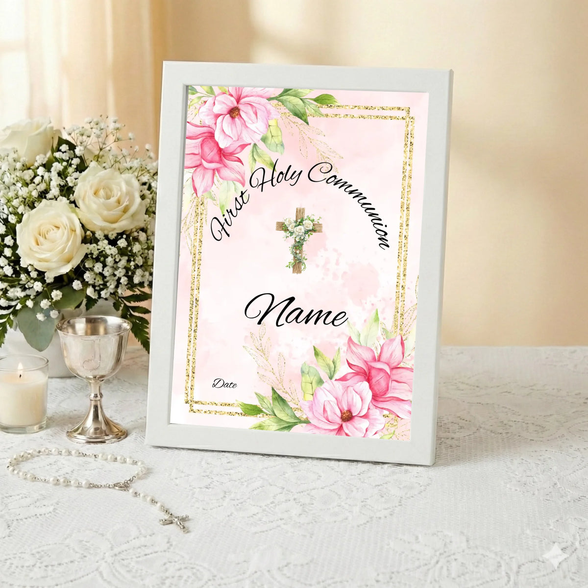 picture farme mock up white
