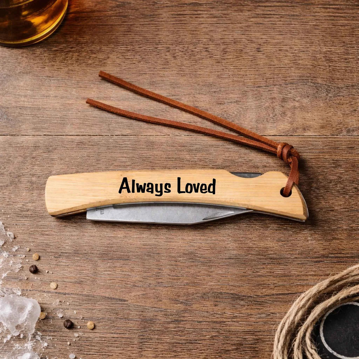 Custom Bamboo Knife