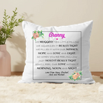Grandmother Cushion Customise with Poem from Grandkids