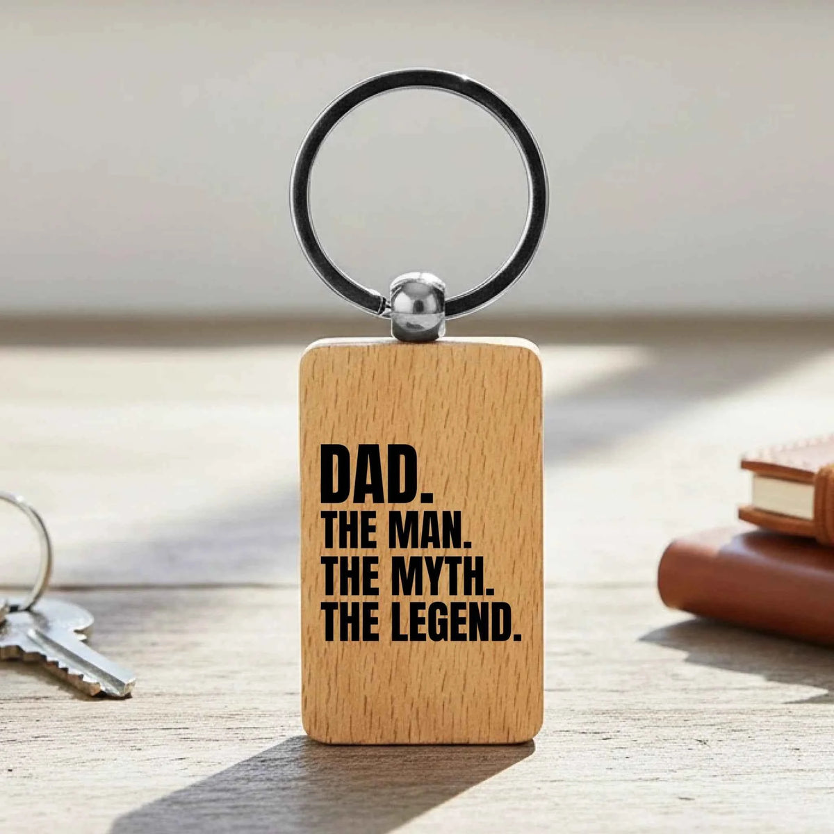Dad, The Man, The Myth, The Legend - Rectangle Keyring