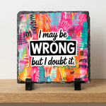 Square front on