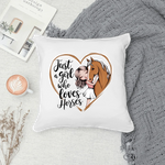 Just A Girl Who Loves Horses - Cushion