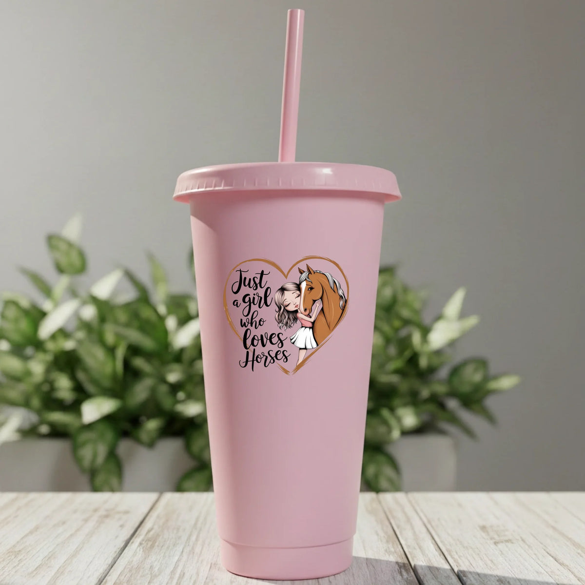Just A Girl Who Loves Horses - Cold Cup
