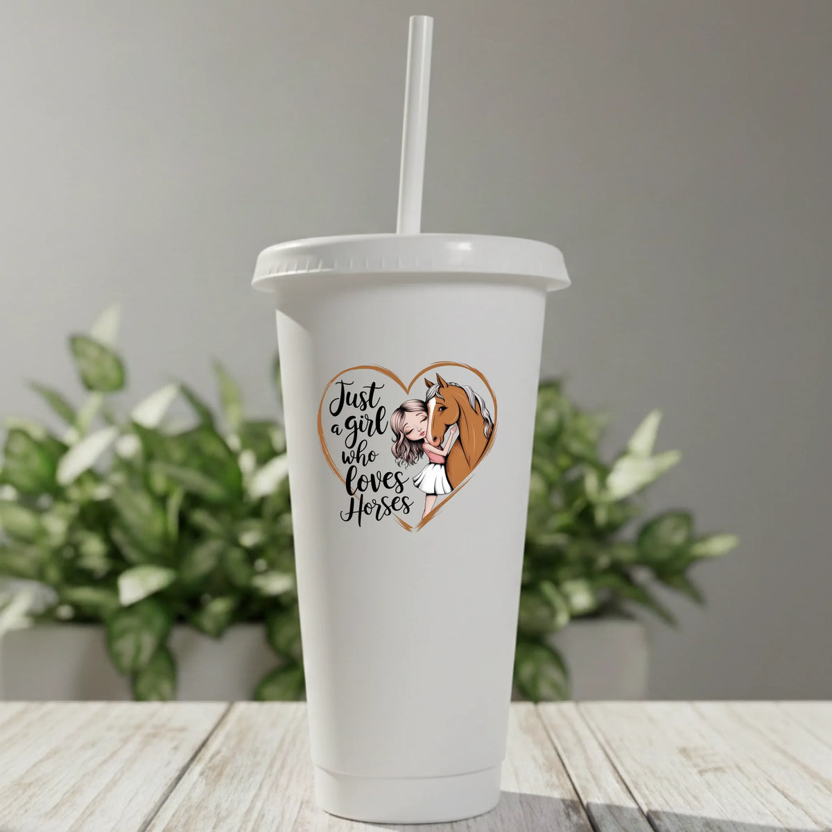 Just A Girl Who Loves Horses - Cold Cup