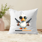 Bang Bang Motherduckers Cushion – Comfortable and Stylish Photo Cushion by Fou Tees Ireland