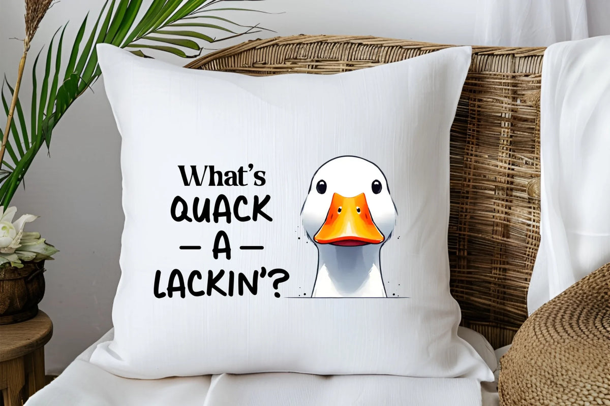 What's Quack a Lackin - Cushion