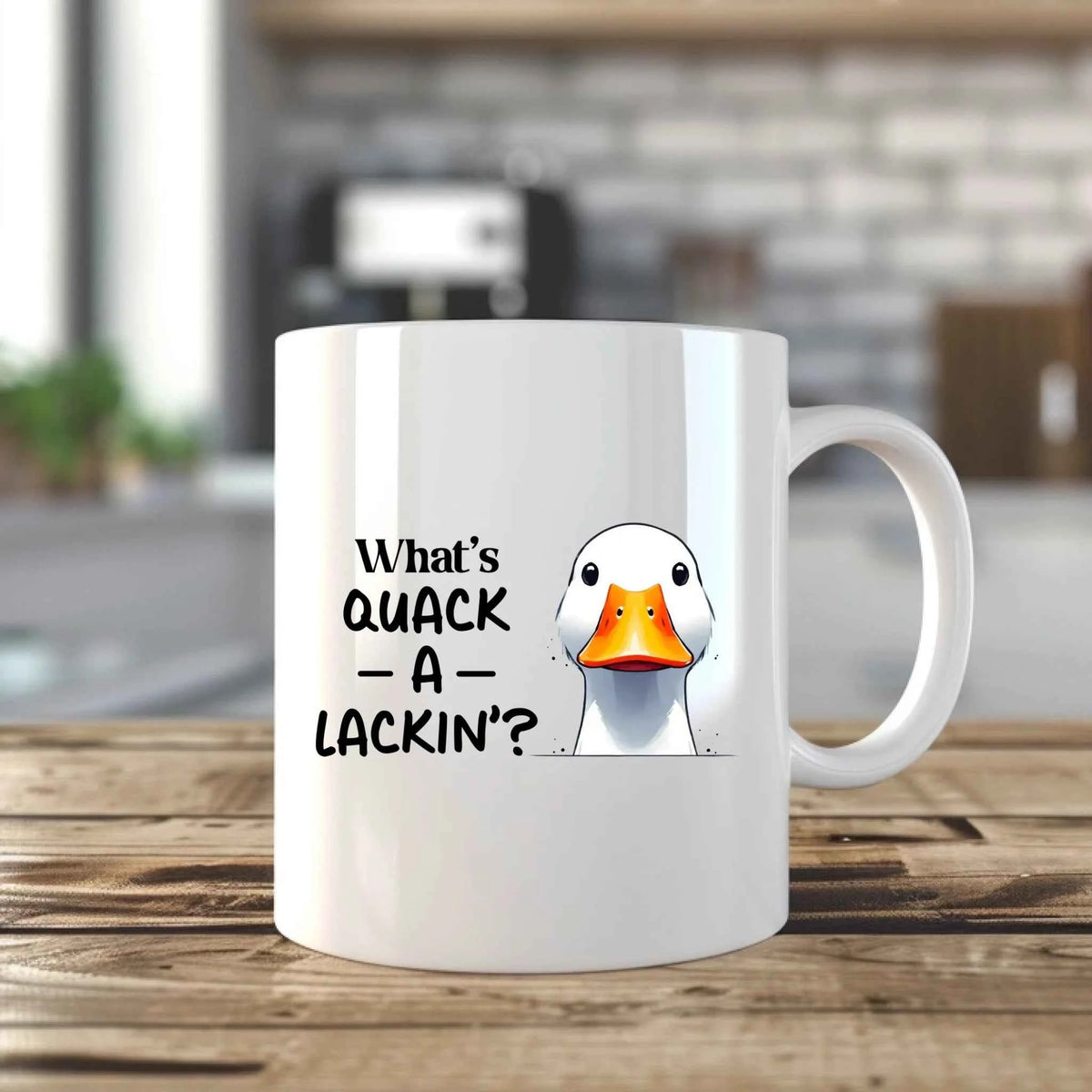 What's Quack a Lackin - Ceramic Mug | Fou Tees Ireland