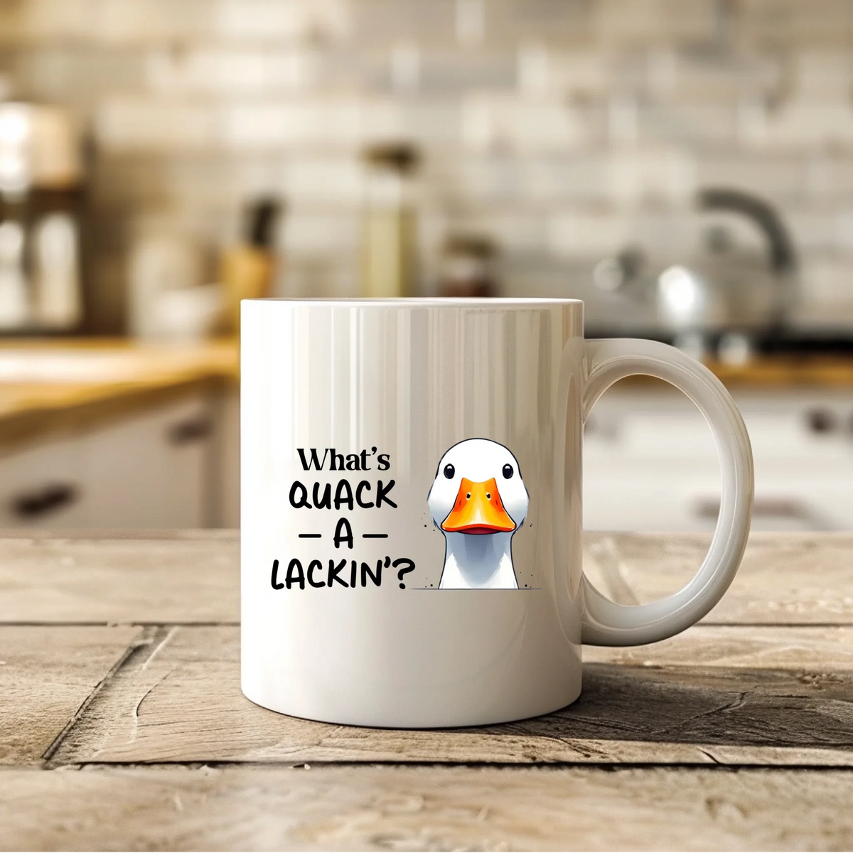 What's Quack a Lackin - Ceramic Mug | Fou Tees Ireland