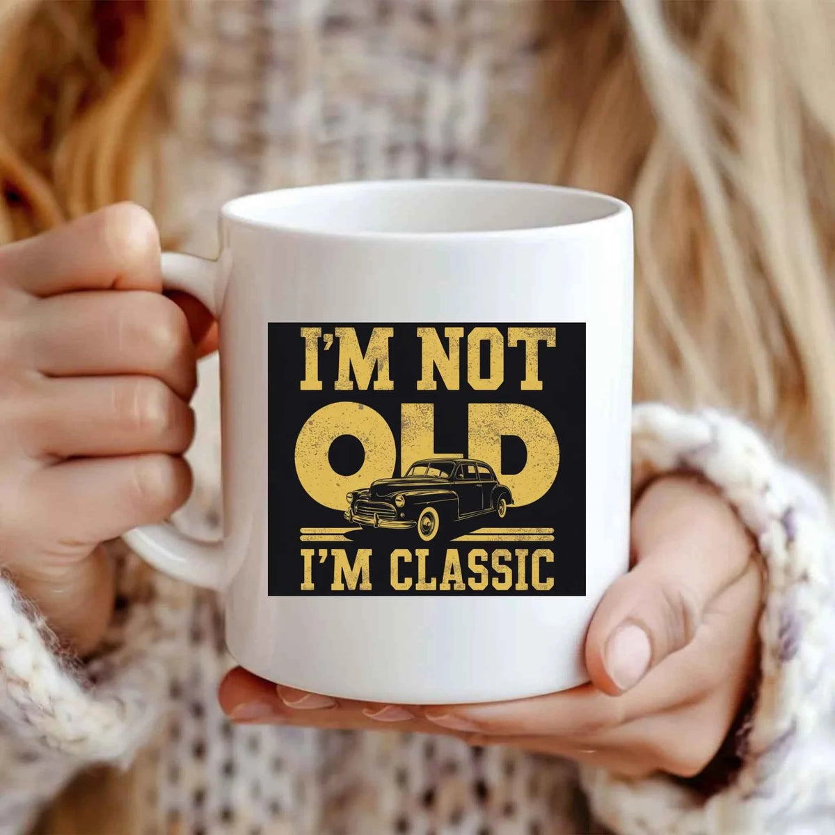 I'm Not Old I'm Classic - Ceramic Mug | Fou Tees Ireland