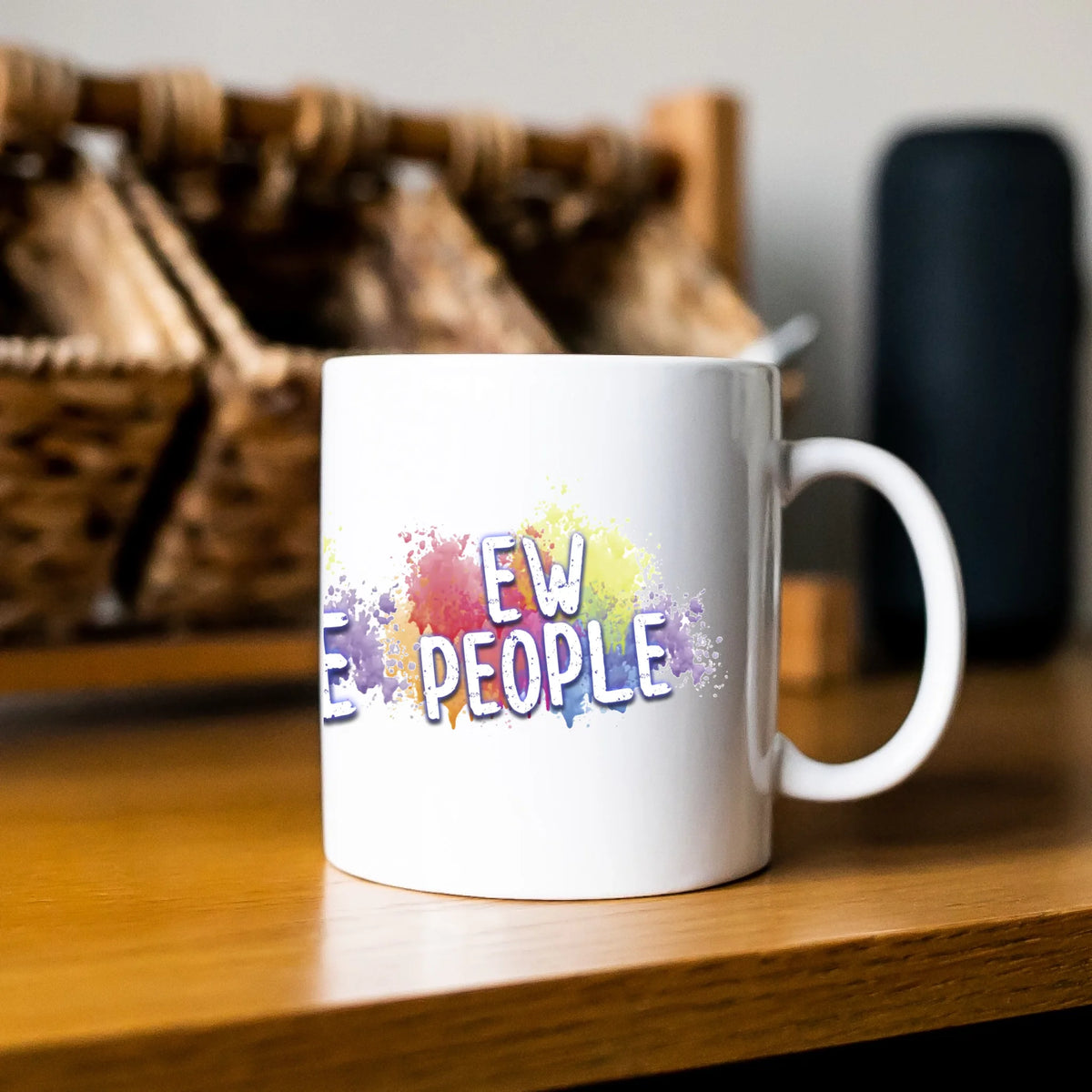 Ew People Mug – Classic 11oz Ceramic Mug by Fou Tees Ireland