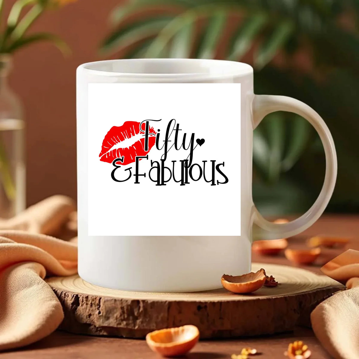 Fifty & Fabulous Mug