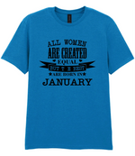 All Women are created equal T-shirt - All Women are created equal - T-shirt