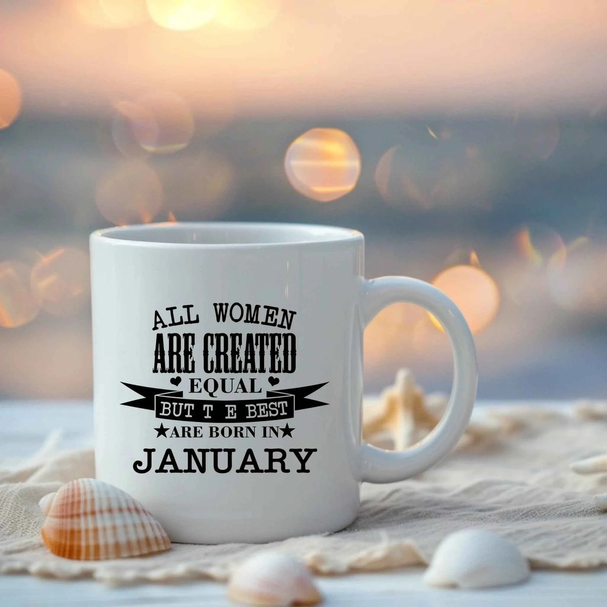 ceramic mug - All Women are created equal- Mug