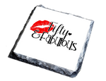 50 and Fabulous Coaster – Natural Slate Gift from Fou Tees Ireland