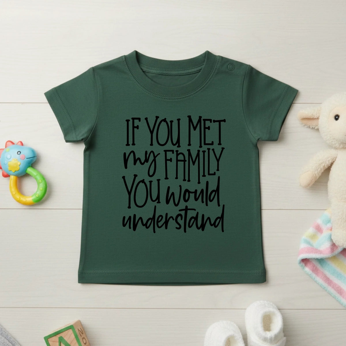 If You Met My Family You Would Understand - Kids T-shirt by Fou Tees Ireland