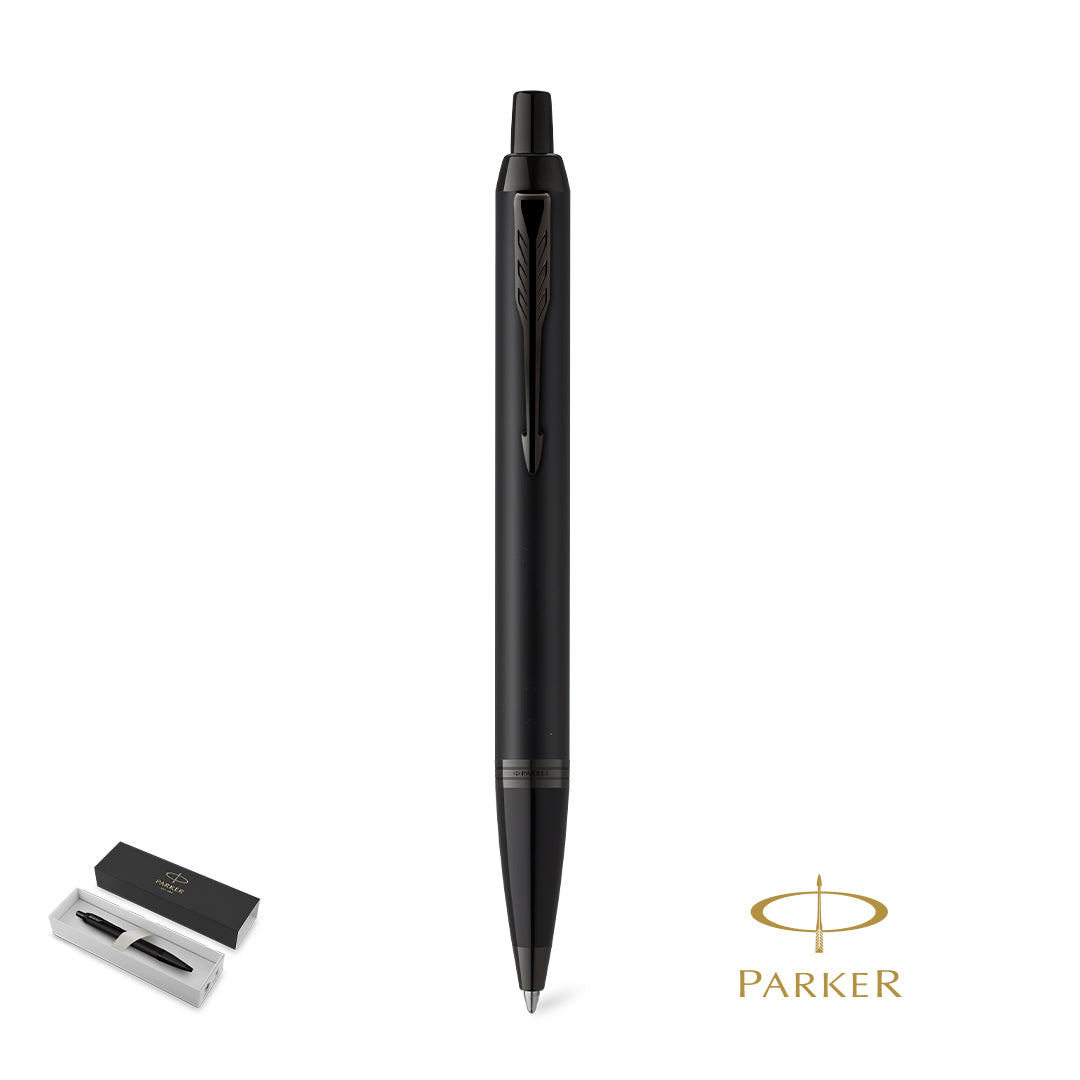 Parker IM Achromatic Pen – Elegant Stainless Steel Writing Instrument