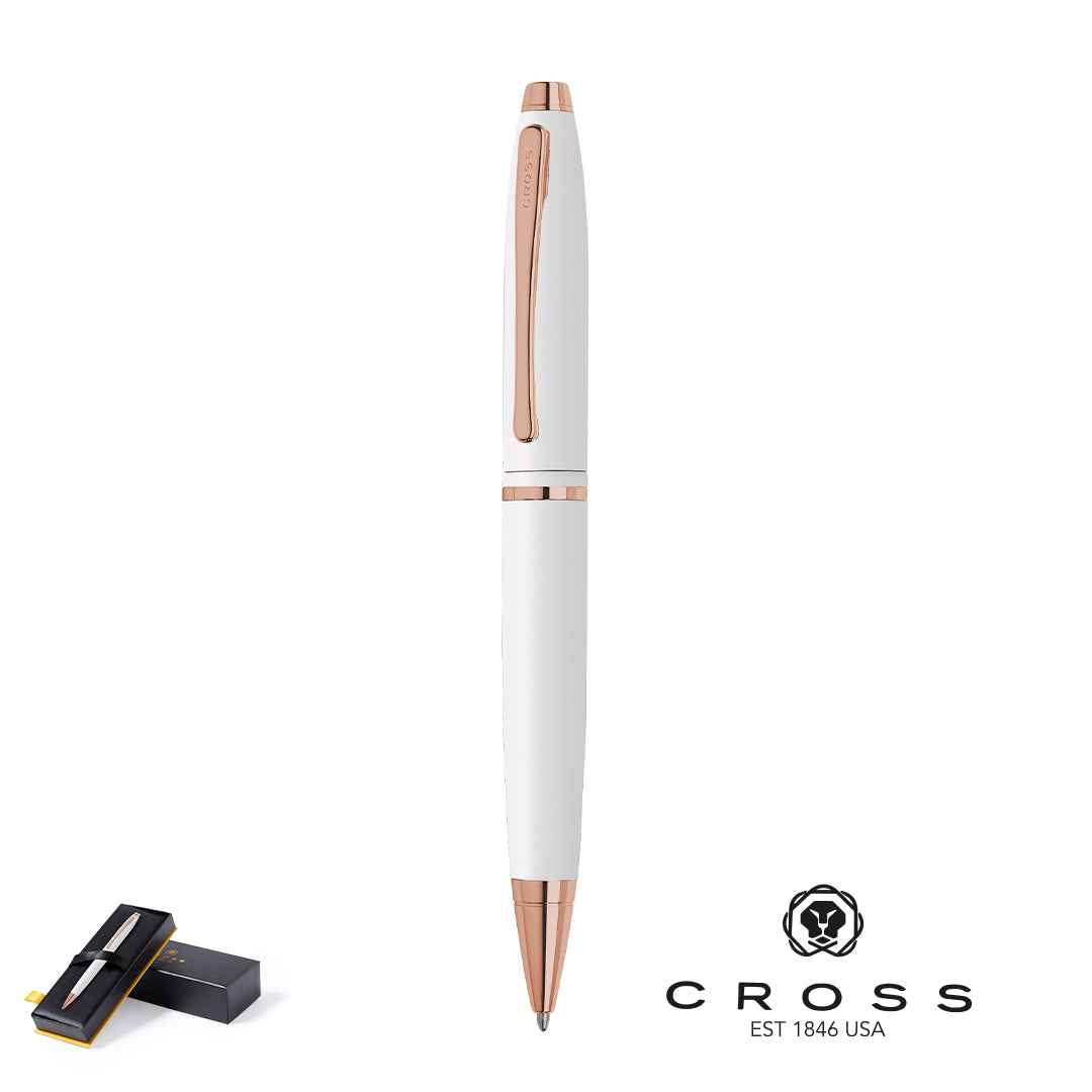 Calais White Pen – Elegant Promotional Writing Instrument