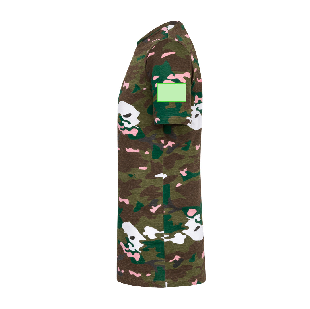 Sunt T-shirt – Comfortable and Durable Unisex Camo Tee from Fou Tees Ireland