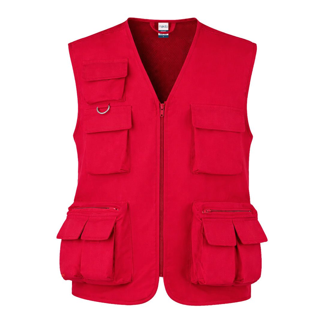 Soviet Vest – Durable Cotton-Polyester Workwear from Fou Tees Ireland