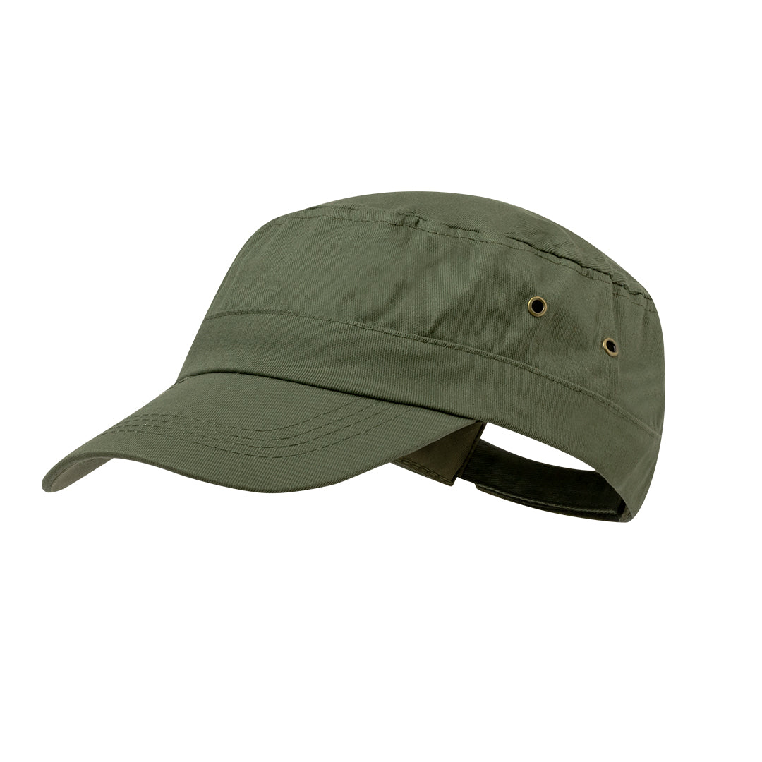 Saigon Military Cap – Durable Brushed Cotton Hat for Irish Businesses and Events