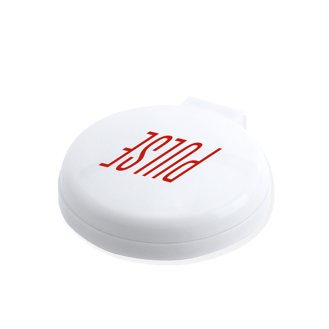 Glance Folding Brush with Mirror – Practical Personal Care Accessory