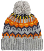 Beechfield Retro Ski Beanie – Classic Eco-Friendly Winter Headwear Glacier Grey ONE