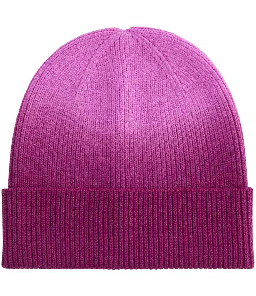 Beechfield Dip Dye Beanie – Stylish and Comfortable Irish Headwear Pink Dip Dye ONE