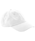 Beechfield Low Profile 6 Panel Dad Cap White ONE