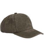 Beechfield Relaxed 5 Panel Vintage Cap for Irish Businesses and Events