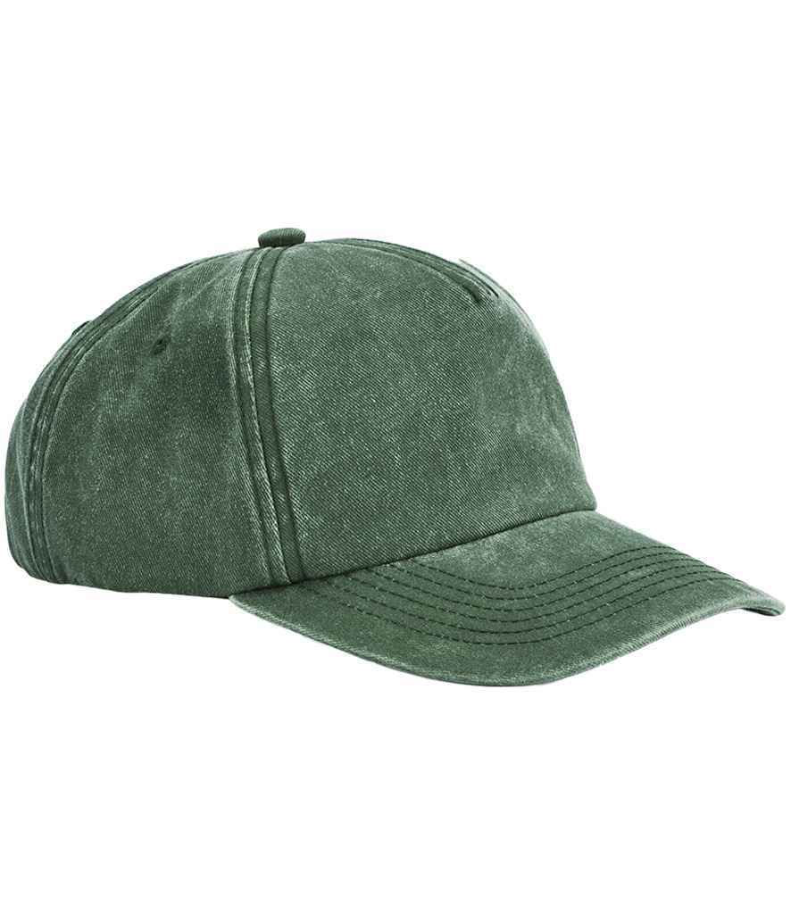 Beechfield Relaxed 5 Panel Vintage Cap for Irish Businesses and Events