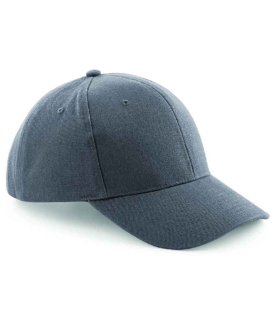 Beechfield Pro-Style Heavy Brushed Cotton Cap – Durable Cotton Cap from Fou Tees Ireland Graphite Grey ONE