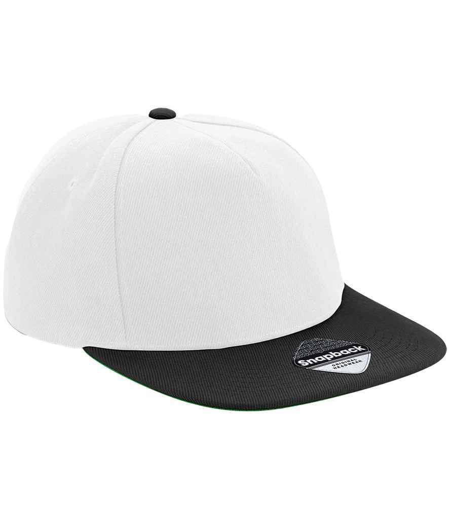 Beechfield Original Flat Peak Snapback Cap – Quality Promotional Headwear from Fou Tees Ireland