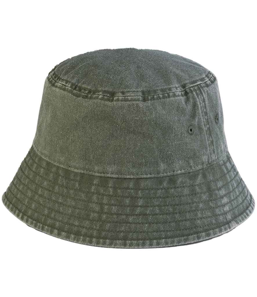 Beechfield Vintage Bucket Hat – Quality Outdoor Headwear for Bulk Orders Vintage Olive L/XL