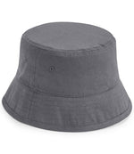 Beechfield Organic Cotton Bucket Hat – Comfortable and Sustainable Headwear Graphite Grey L/XL