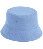 Beechfield Organic Cotton Bucket Hat – Comfortable and Sustainable Headwear Sky Blue L/XL