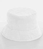 Beechfield Organic Cotton Bucket Hat – Comfortable and Sustainable Headwear White L/XL