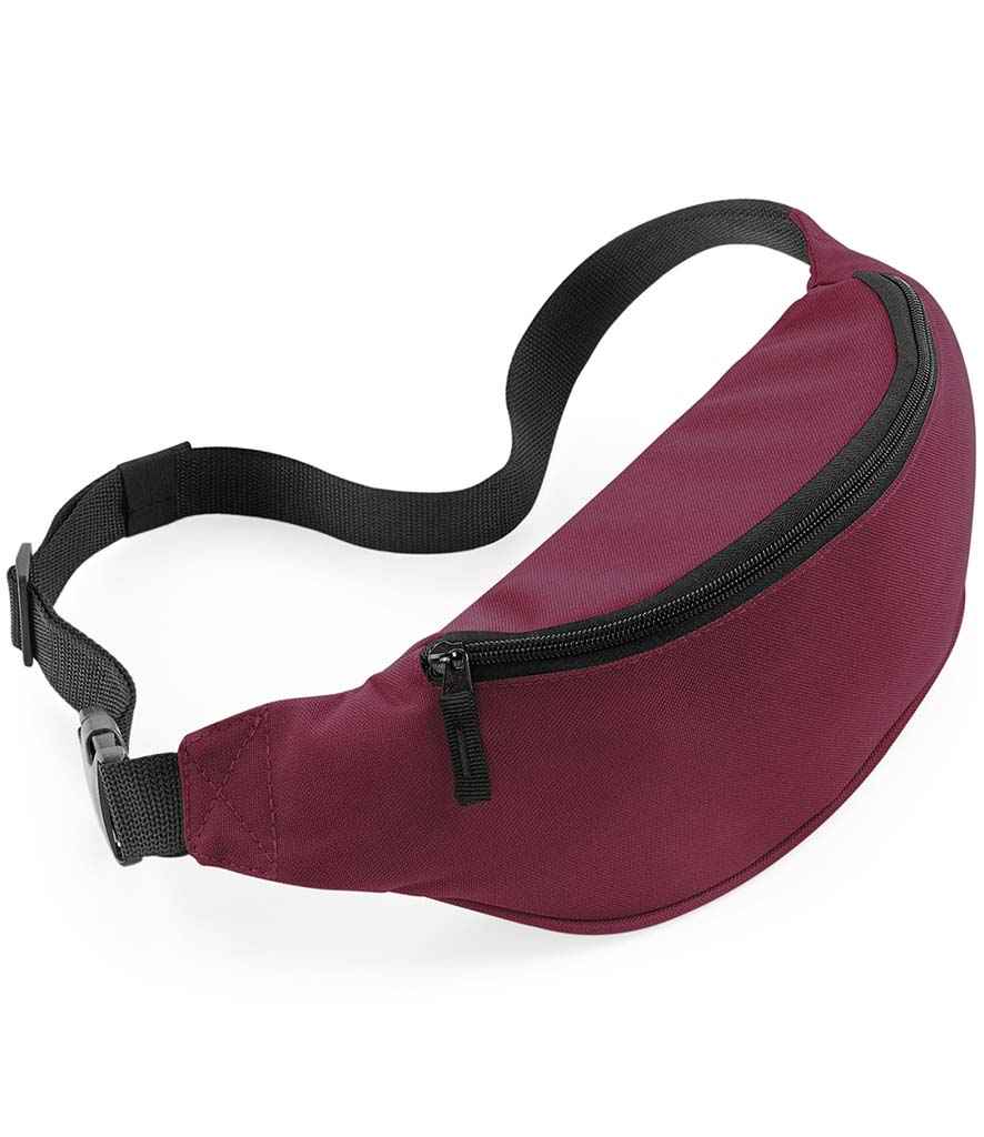 BagBase Belt Bag – Practical and Durable Promotional Bag in Ireland Burgundy ONE