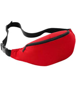 BagBase Belt Bag – Practical and Durable Promotional Bag in Ireland Classic Red ONE