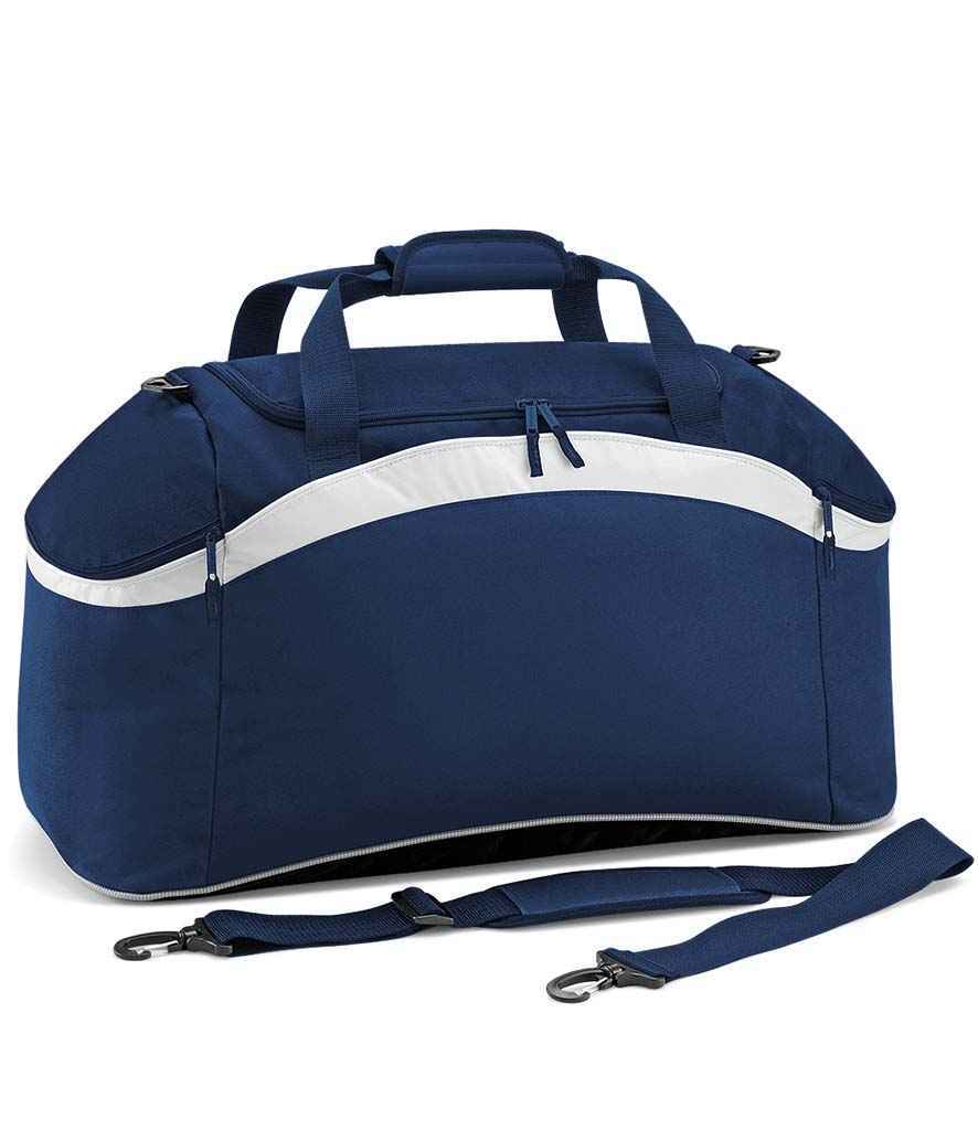 BagBase Teamwear Holdall – Durable Sports Bag for Irish Teams and Organisations French Navy/White ONE
