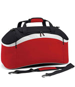 BagBase Teamwear Holdall – Durable Sports Bag for Irish Teams and Organisations Classic Red/Black ONE