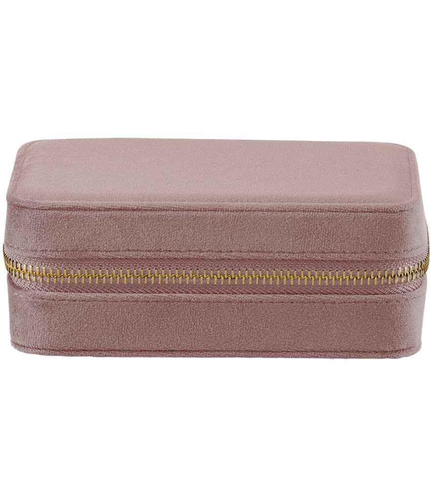 BagBase Velvet Travel Jewellery Box – Stylish and Sustainable Storage Solution