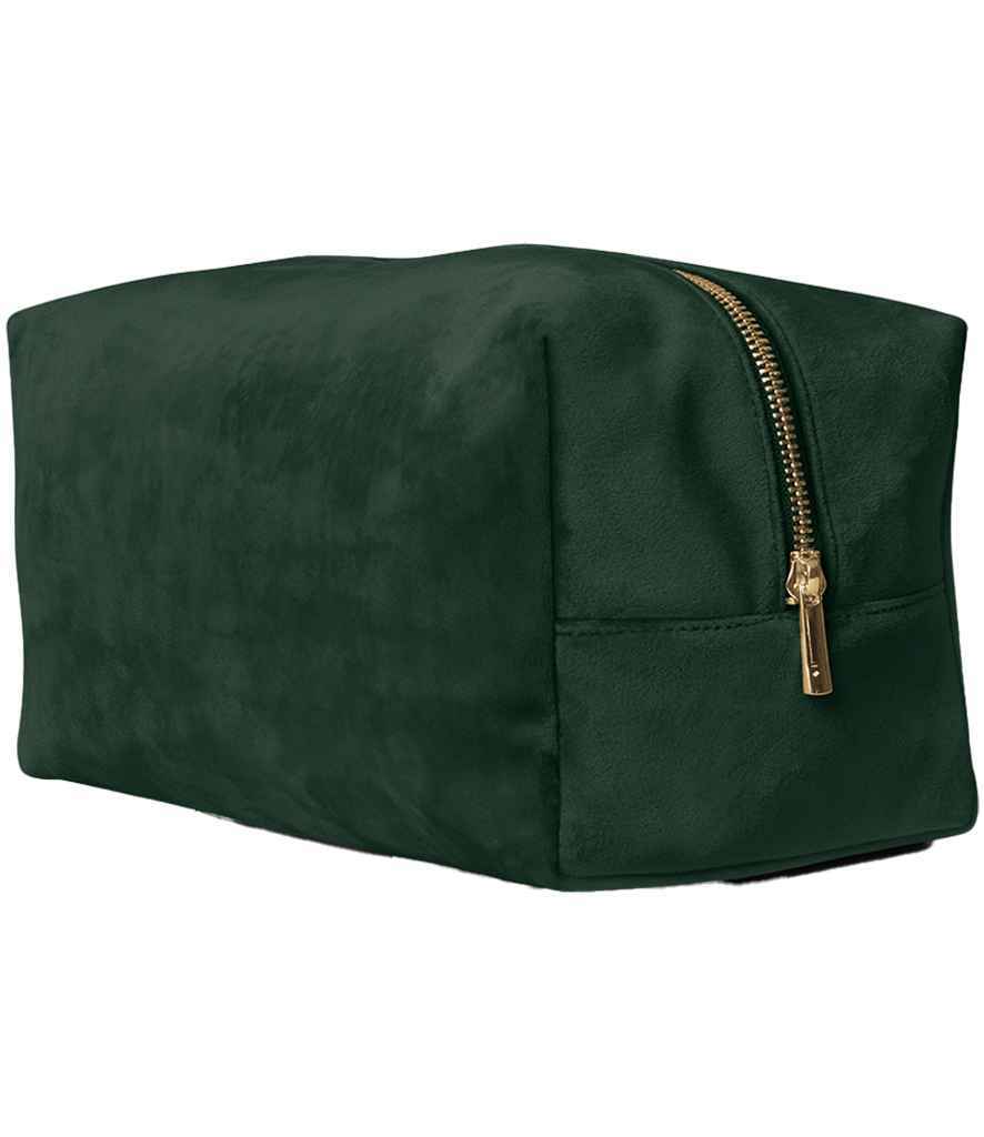 Velvet Toiletry Case - BagBase Velvet Toiletry/Accessory Case