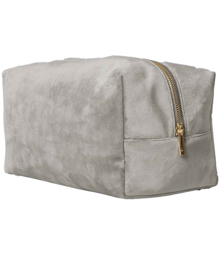Velvet Toiletry Case - BagBase Velvet Toiletry/Accessory Case